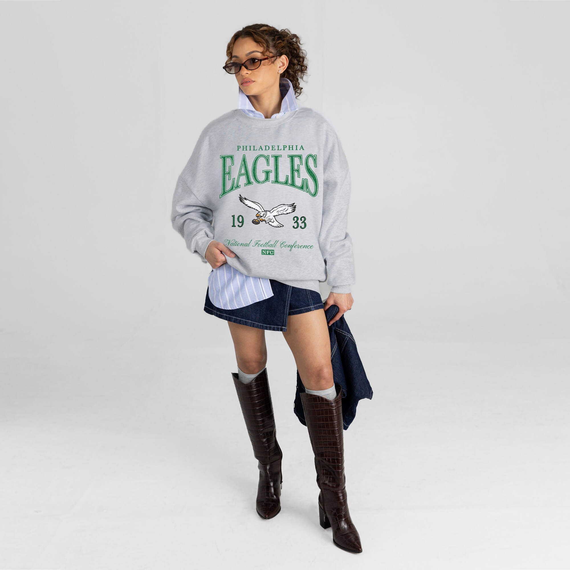 Women's Gameday Couture Ash Philadelphia Eagles Instant Classic